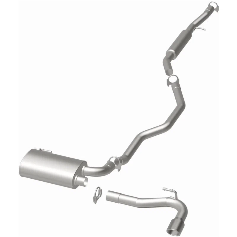Fits 2011-2017 Jeep Direct-Fit Replacement Exhaust System 106-0776